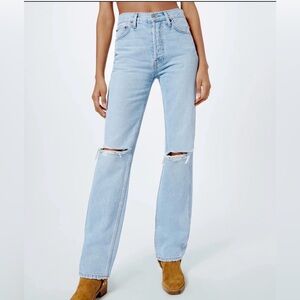 Redone 90s High Rise Loose Jeans